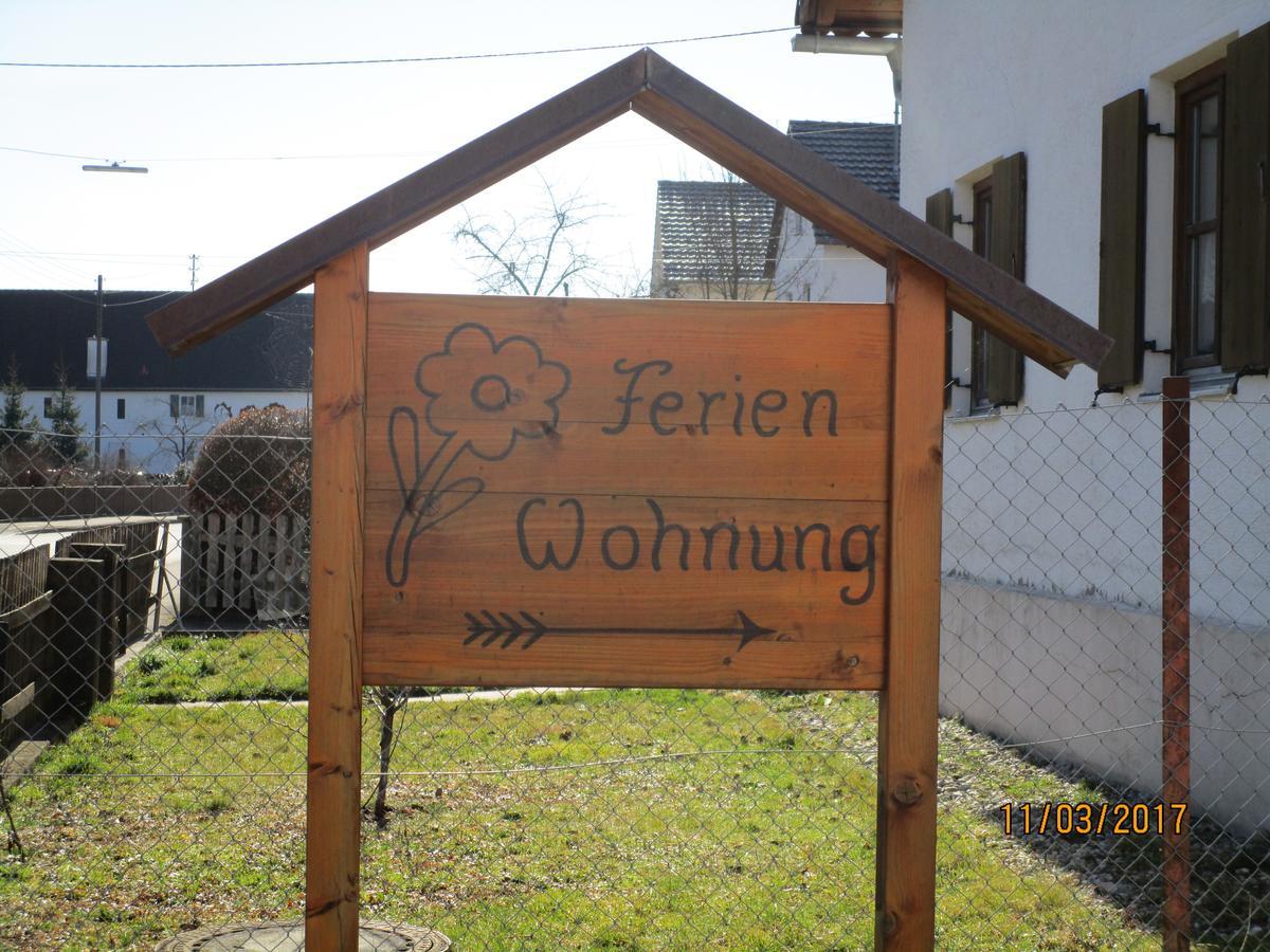 Ferienwohnung Rosa Obergessertshausen Εξωτερικό φωτογραφία